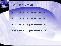 Annual Blue PowerPoint Template text slide design