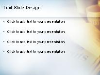Audited PowerPoint Template text slide design