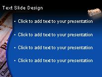 Business Newspaper PowerPoint Template text slide design