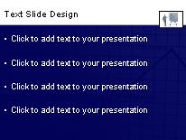 Business Stats PowerPoint Template text slide design