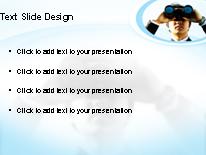 Business Vision PowerPoint Template text slide design