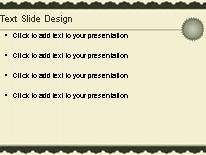 Certificate 01 PowerPoint Template text slide design