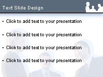 Handshake PowerPoint Template text slide design