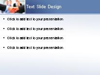 Handshake Viewing PowerPoint Template text slide design