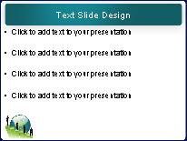 Intl Step Up PowerPoint Template text slide design