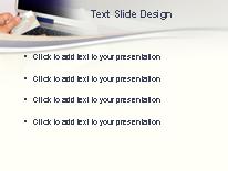 Online Shopping PowerPoint Template text slide design