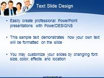 Smiling Group Portrait 02 PowerPoint Template text slide design