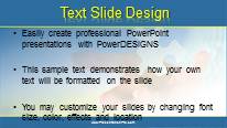 Solution In Hand Widescreen PowerPoint Template text slide design
