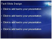 White Bar Chart PowerPoint Template text slide design