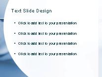 Agree Blue PowerPoint Template text slide design