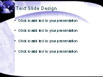 Annual Blue PowerPoint Template text slide design