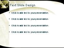 Annual Gold PowerPoint Template text slide design