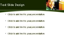 Asian Business Man 02 PowerPoint Template text slide design