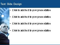 Business03 Blue PowerPoint Template text slide design