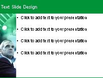 Business03 Green PowerPoint Template text slide design
