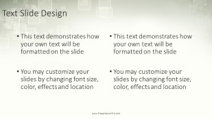 Business Man Pointer Widescreen PowerPoint Template text slide design