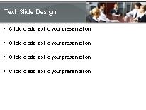 Business Overview PowerPoint Template text slide design