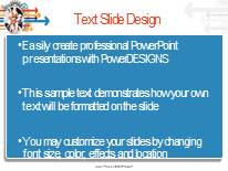 Business Team Forward Progress Widescreen PowerPoint Template text slide design