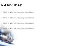 Jot It Down PowerPoint Template text slide design