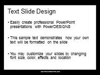 Profit Path PowerPoint Template text slide design