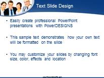 Smiling Group Portrait 02 PowerPoint Template text slide design