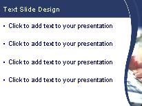 Typing PowerPoint Template text slide design