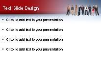 Young Professionals PowerPoint Template text slide design