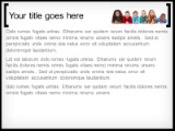 All About Kids PowerPoint Template text slide design