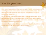 Autumn Leaves PowerPoint Template text slide design