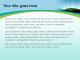 Wind Farm PowerPoint Template text slide design