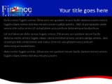 Financial Rescue PowerPoint Template text slide design