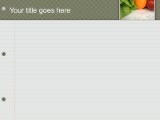 Download food journal PowerPoint Template and other software plugins for Microsoft PowerPoint