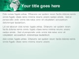 Europe Africa Globe Teal PowerPoint Template text slide design