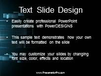 Globe 0056 PowerPoint Template text slide design