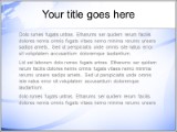 Swift PowerPoint Template text slide design