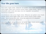 Afternoon Sailing PowerPoint Template text slide design