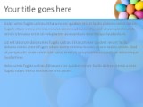 Easter Egg Bowl PowerPoint Template text slide design