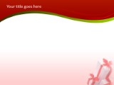 Happy Holidays Tree PowerPoint Template text slide design
