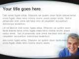 Peob Diverse Man PowerPoint Template text slide design