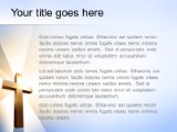 Crosslight PowerPoint Template text slide design