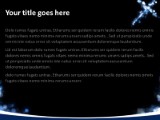 Light Illumination Cross PowerPoint Template text slide design