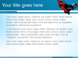 Snowboarding PowerPoint Template text slide design