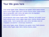 Binary Blue PowerPoint Template text slide design
