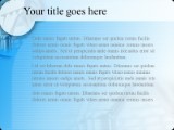 Bluebot PowerPoint Template text slide design