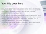 Online22 Purple PowerPoint Template text slide design