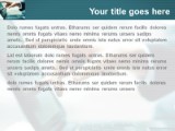 Right There PowerPoint Template text slide design