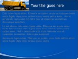 Download dumptruck load PowerPoint Template and other software plugins for Microsoft PowerPoint