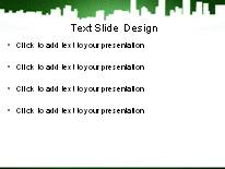 Download downtown view green PowerPoint Template and other software plugins for Microsoft PowerPoint