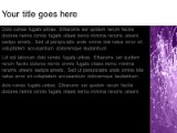 Download curved optics purple PowerPoint Template and other software plugins for Microsoft PowerPoint