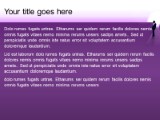 Business 04 Purple PowerPoint Template text slide design